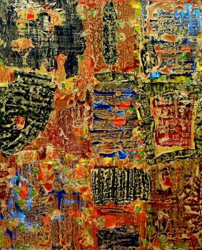 Reconstituted Version of Lost Visions I, 30 X 24