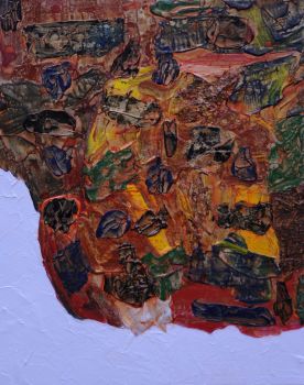 A Space of Lingering Remnants II, 30 X 24